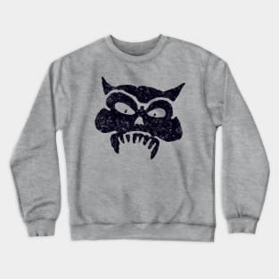 Battered Demon Skull v1 Crewneck Sweatshirt